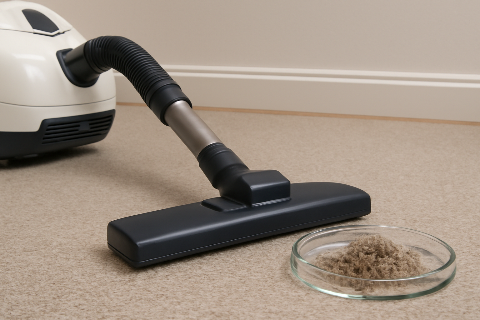 J9 Quiet HEPA Canister Vacuum – High Suction Vacuum Cleaner for Multi-Surface & Allergy-Safe Home Cleaning