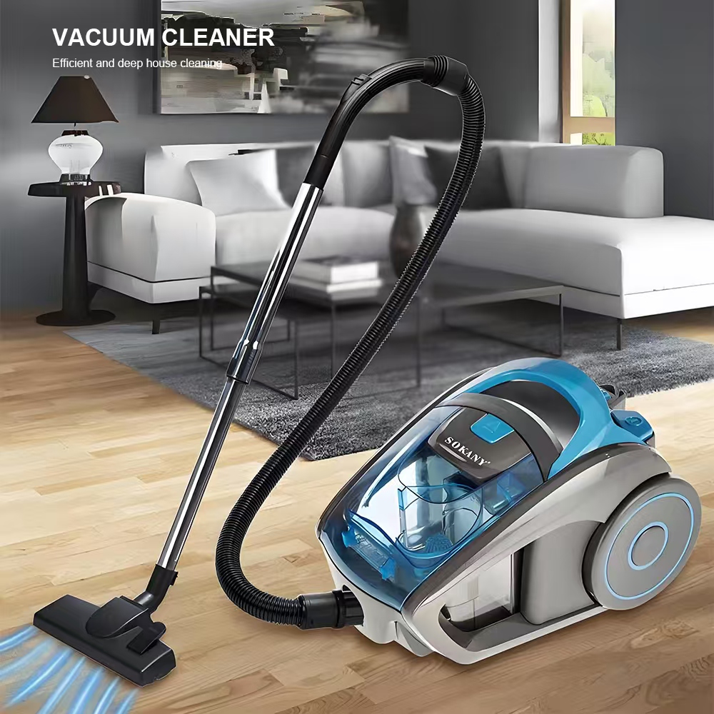 1600W Cyclone Vacuum Cleaner – High-Efficiency HEPA Filter, 2L Dust Tank