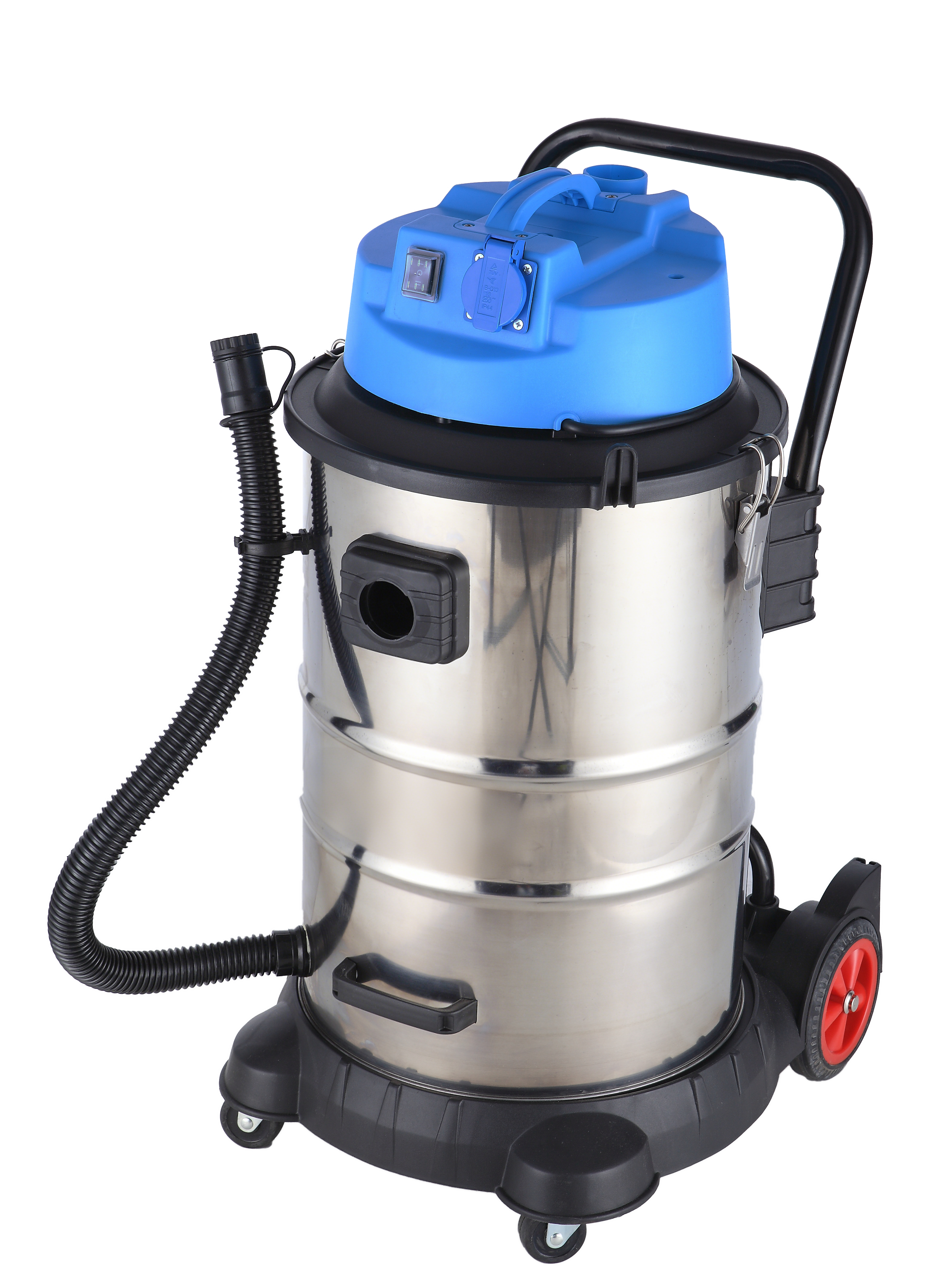 LX-VC-D-Industrial Wet and Dry Vacuum Cleaner 60L Stainless Steel Tank 1200W Powerful Industrial Cleaning Equipment