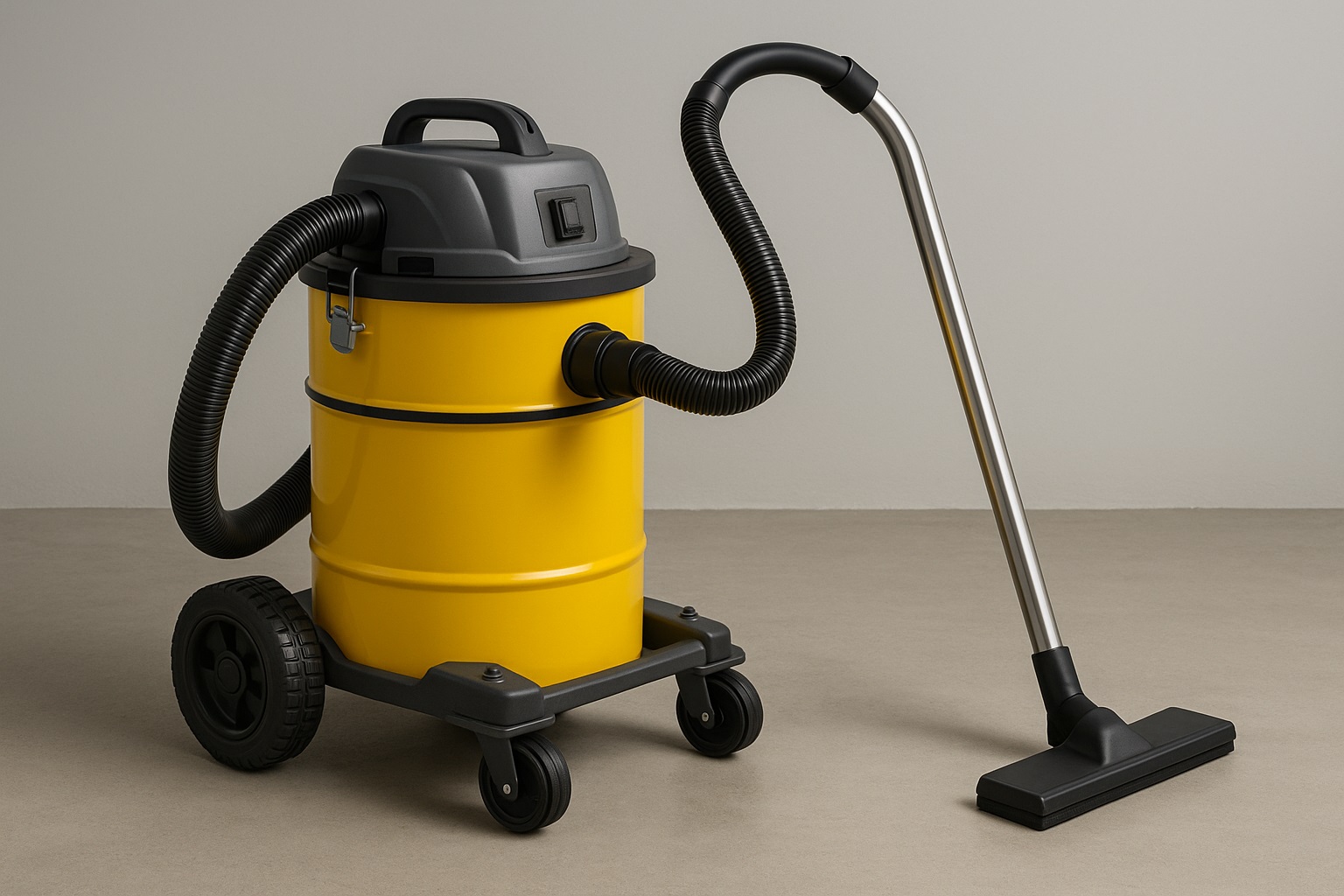 Industrial Wet and Dry Vacuum Cleaner – Heavy Duty, High-Capacity Commercial Vacuum for Workshop, Garage & Construction Cleanup