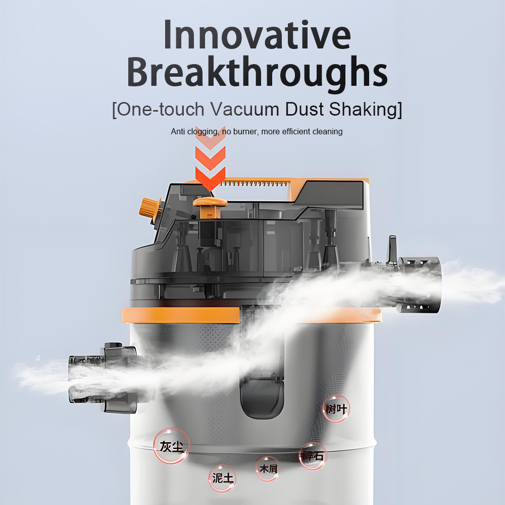 30L 2800W Adjustable Speed Vacuum Cleaner (Dry and Wet, Mite Removal)
