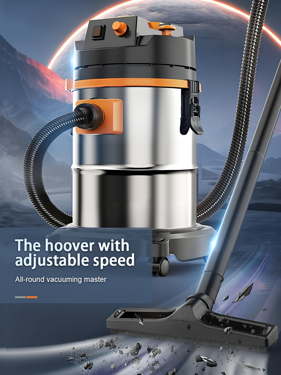 30L 2800W Adjustable Speed Vacuum Cleaner (Dry and Wet, Mite Removal)