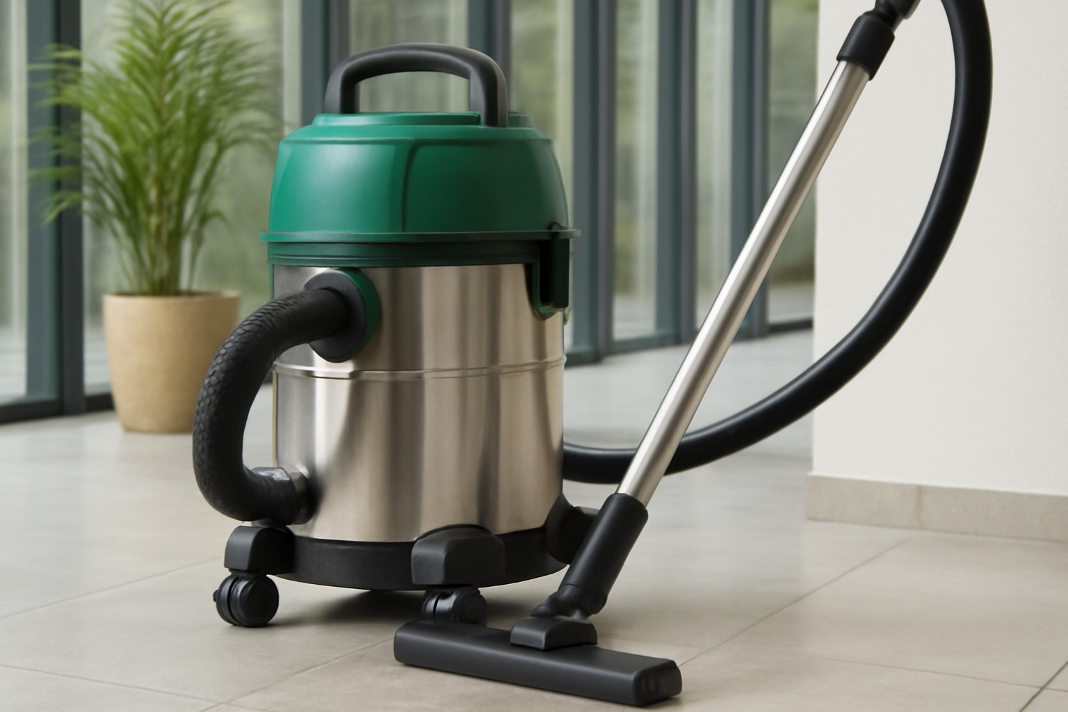Eco-Friendly Wet & Dry Vacuum Cleaner for Commercial Use