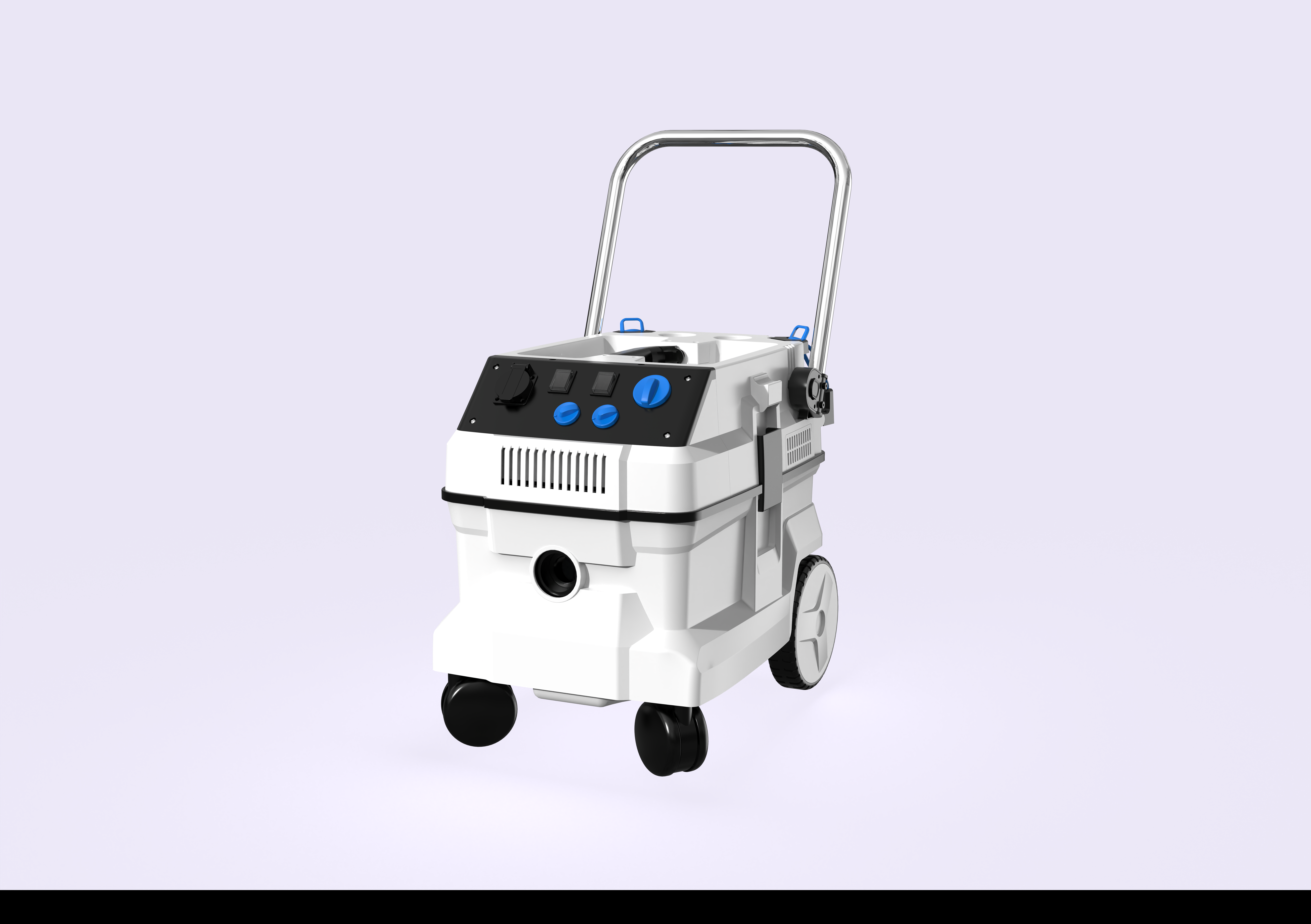 Multi-functional Industrial Vacuum Cleaner Wet & Dry Powerful Cleaning Machine for Factory Workshop Commercial