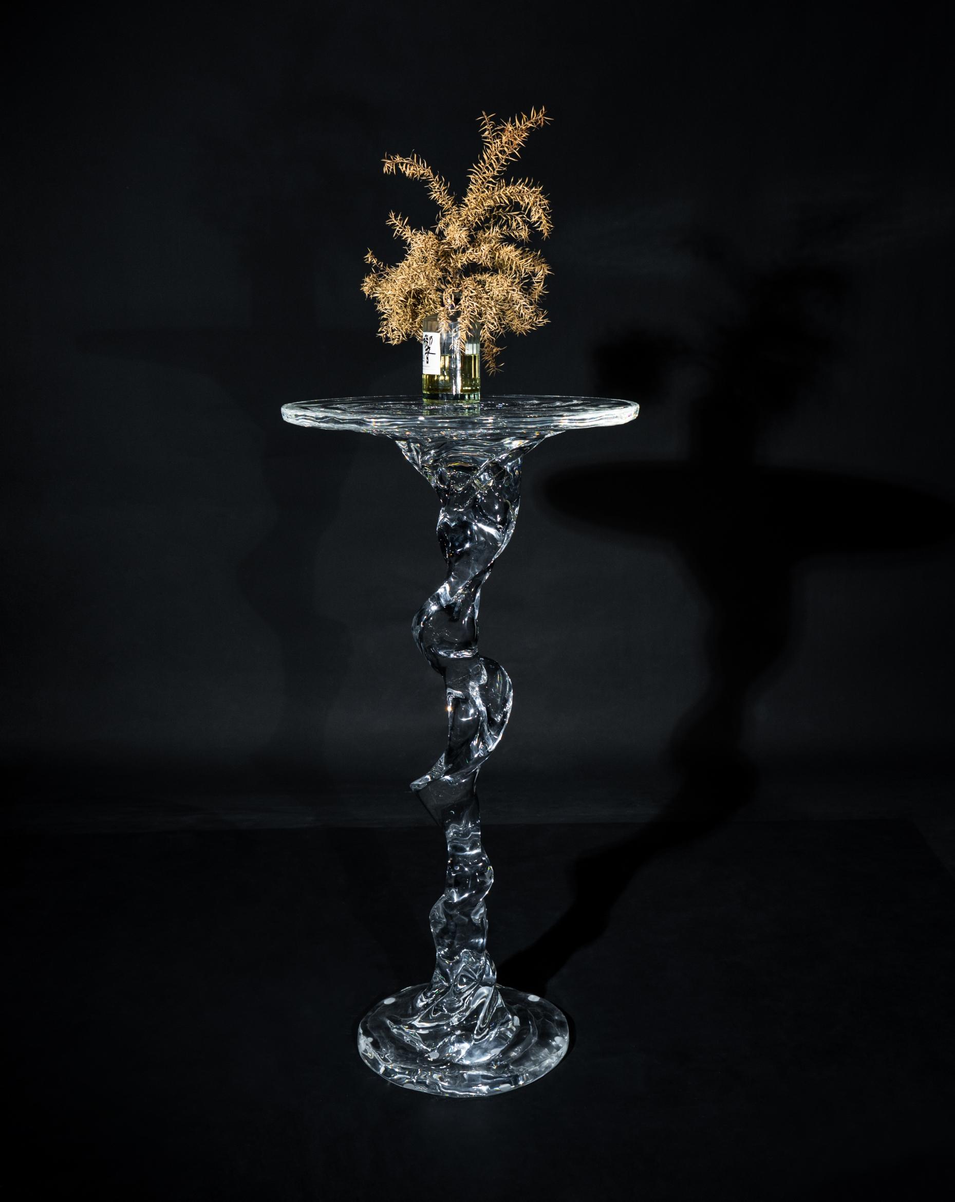 Whirlpool Tall Side Table