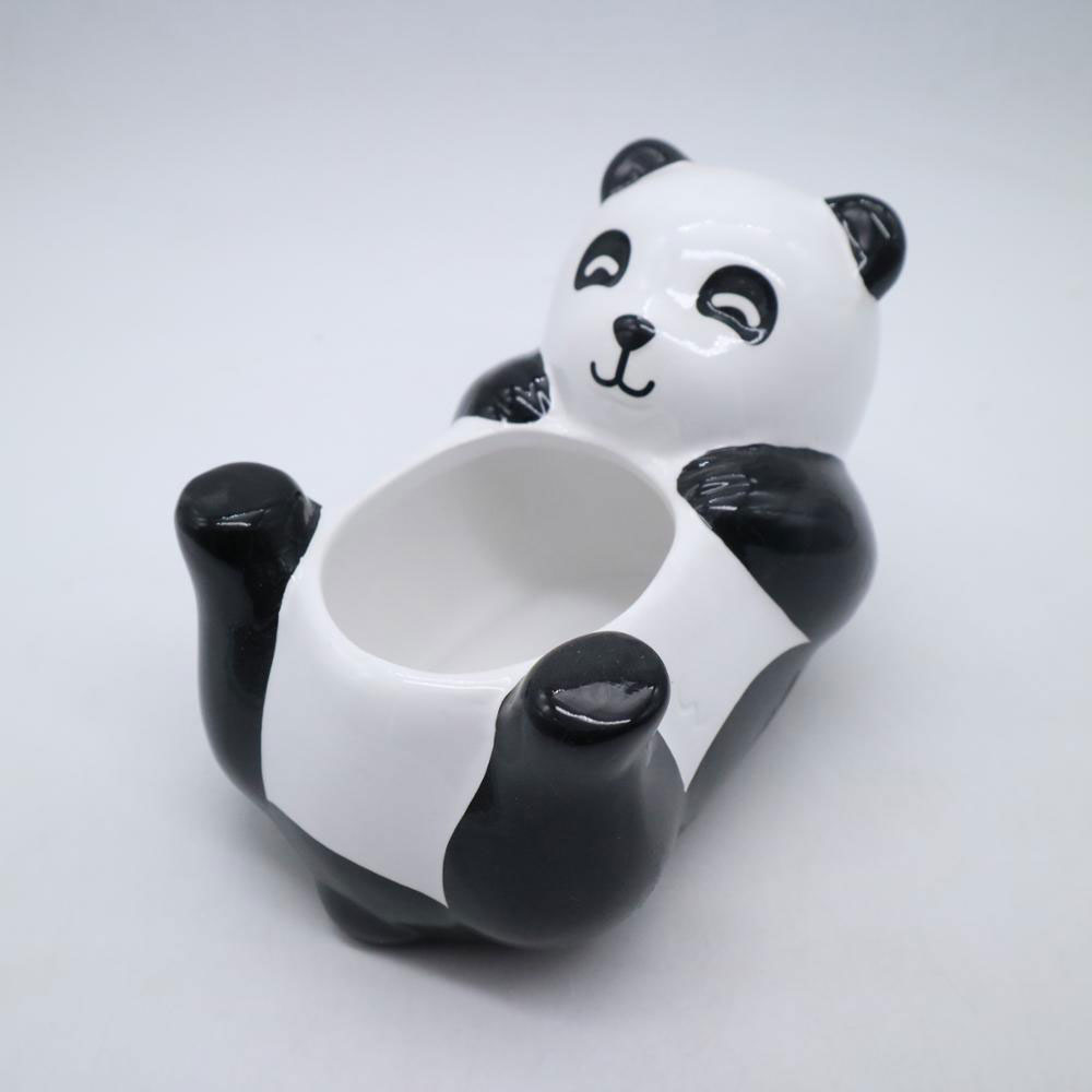 Cute ceramic panada animal planter