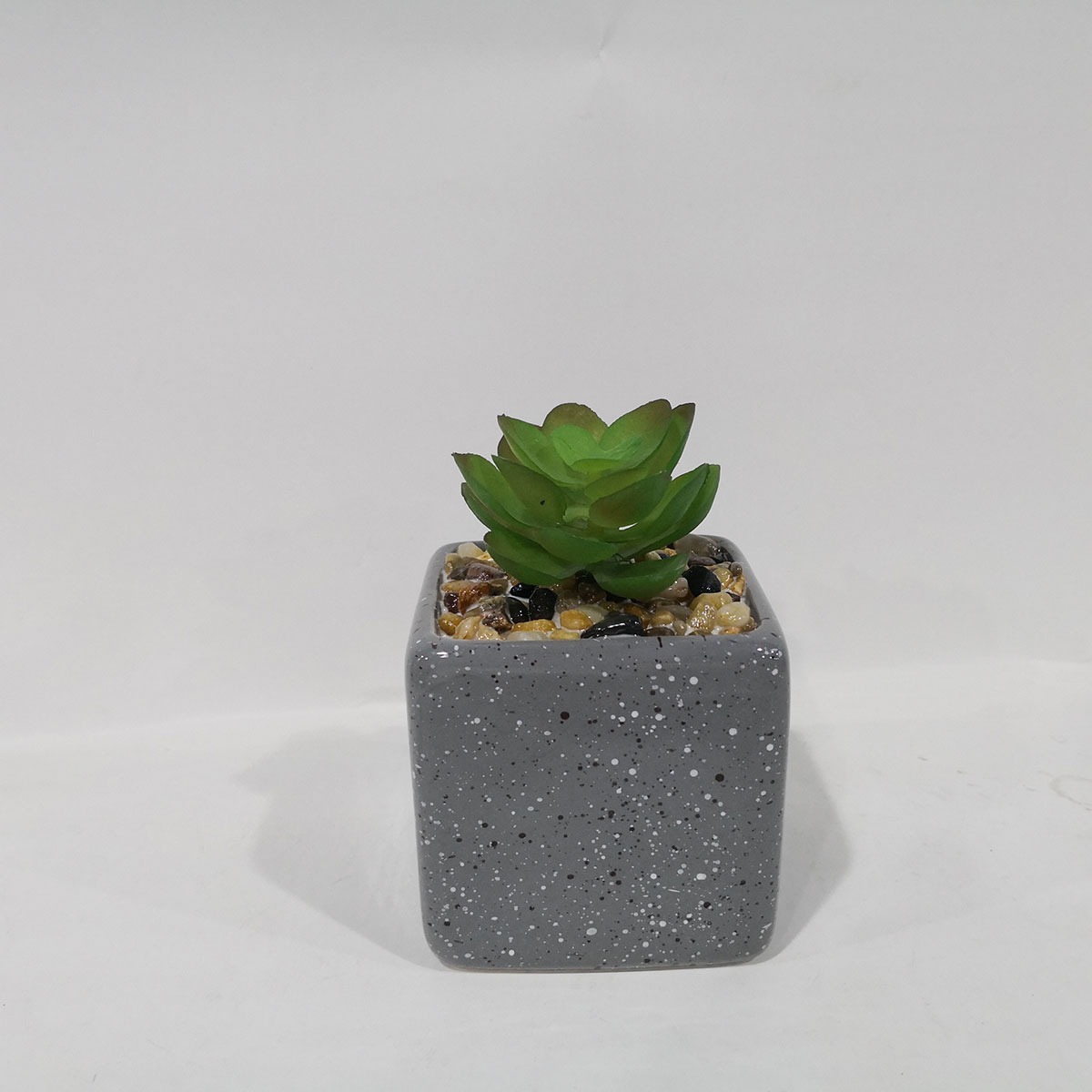 Ceramic square succulent pot