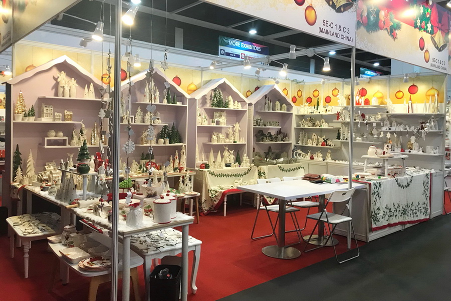 Exhibition Dehua Hengfei Xmas items Oct fair 