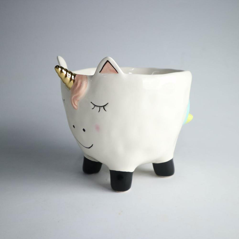 animal shaped flowerpot Furniture desktop Modern