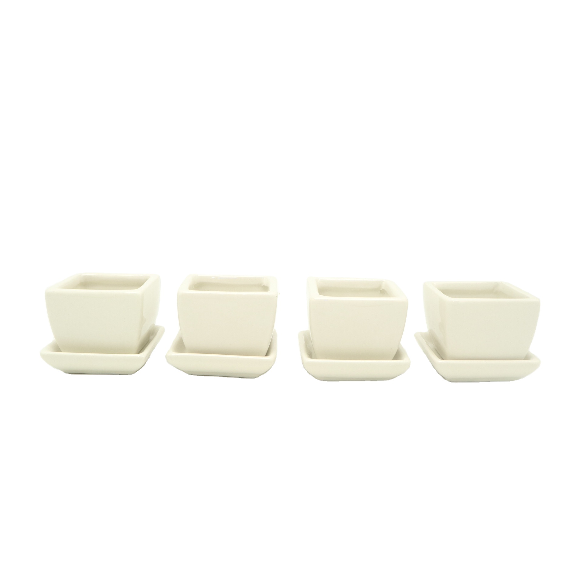 Cute ceramic panada animal planter Succulent pot set - HFD19004