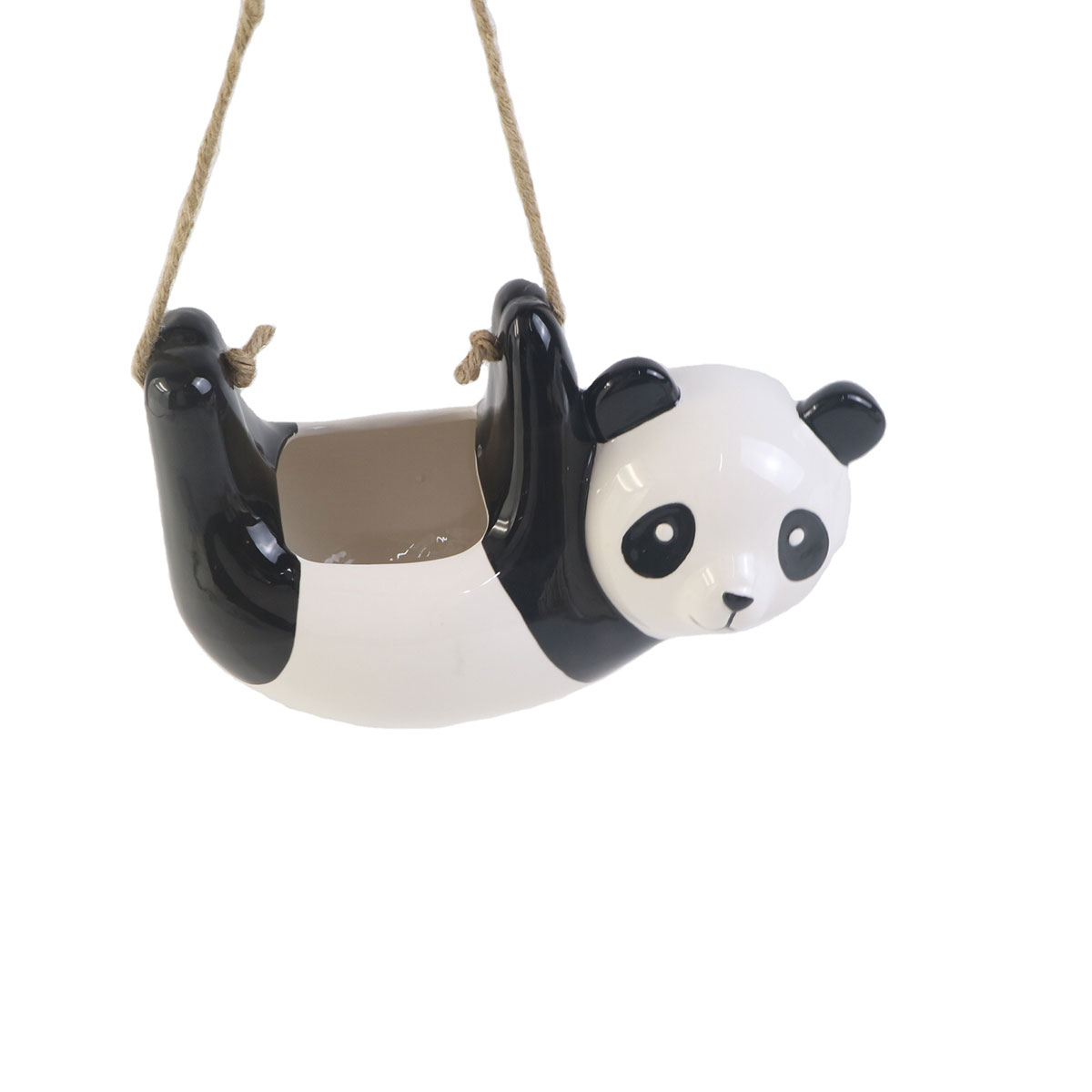 Ceramic Hanging panda planter