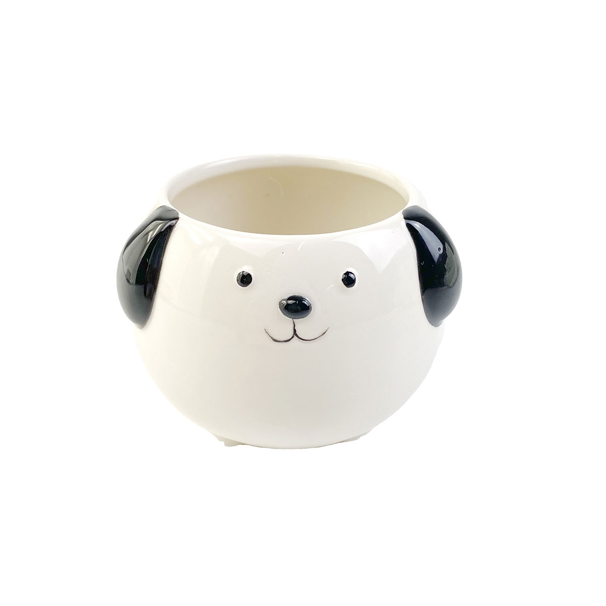 Small Succulent Planter Handmade Original Ceramic Plant Pot Indoor Ceramic Dog shape