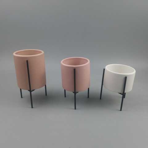 Hot sales ceramic vase flower pot for garden decoration