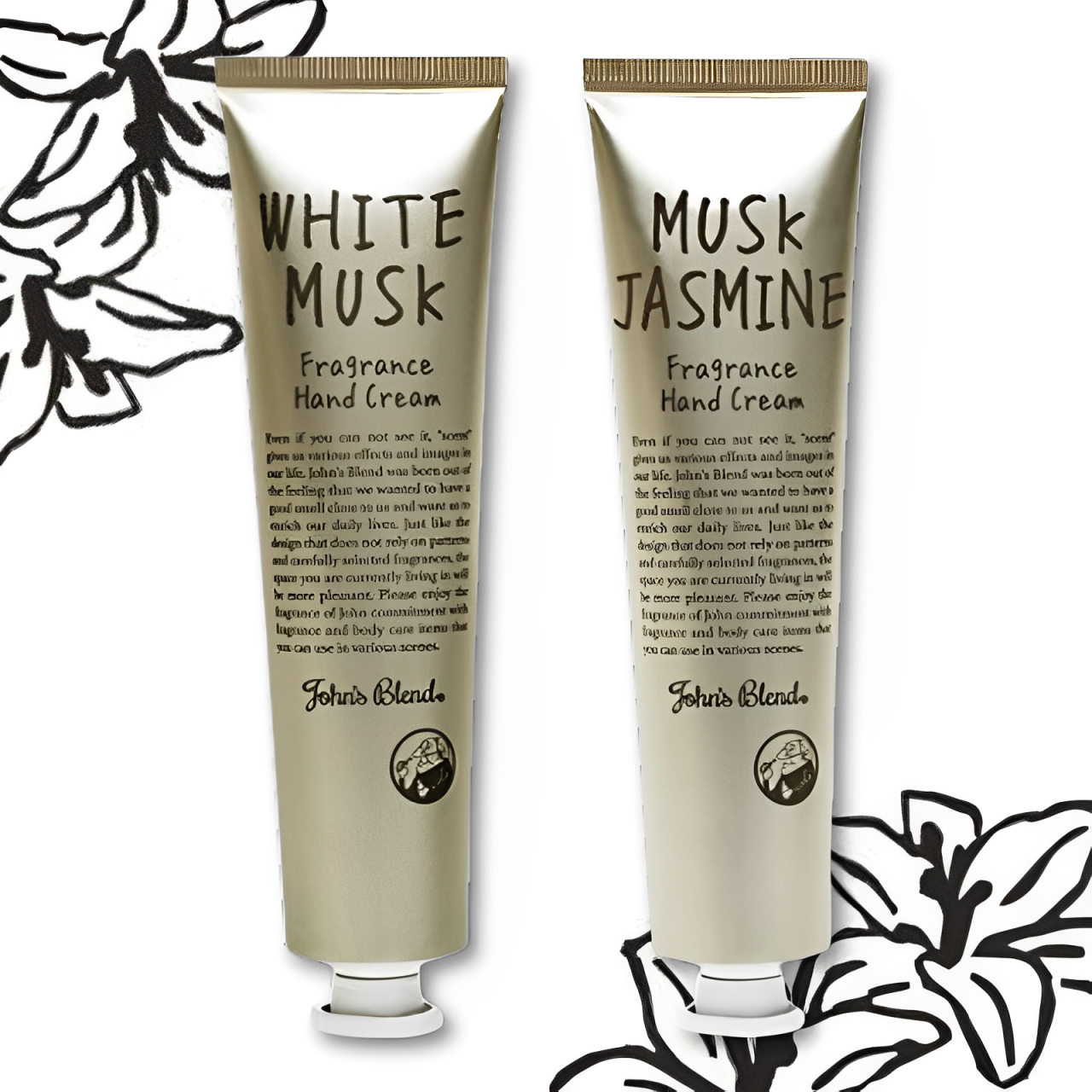 【澳門發貨】6件 John's Blend 護手霜 38g 白麝香/麝香茉莉 潤手霜 mini hand cream