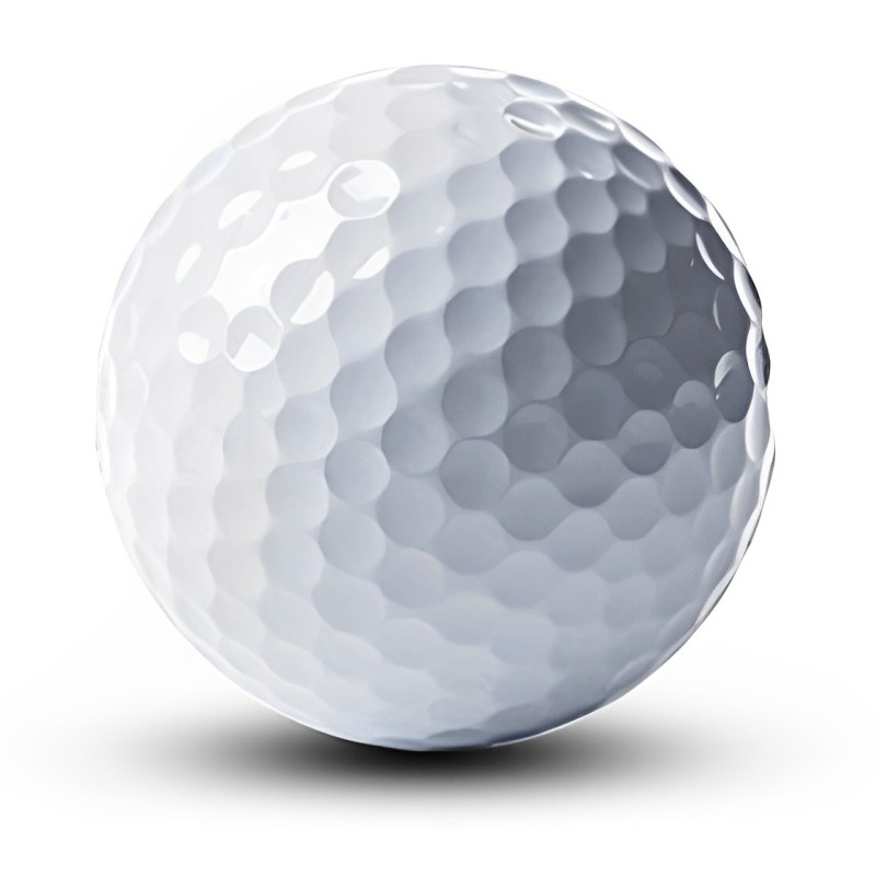 高爾夫球比賽球雙層全新空白戶外練習球單粒高爾夫用品