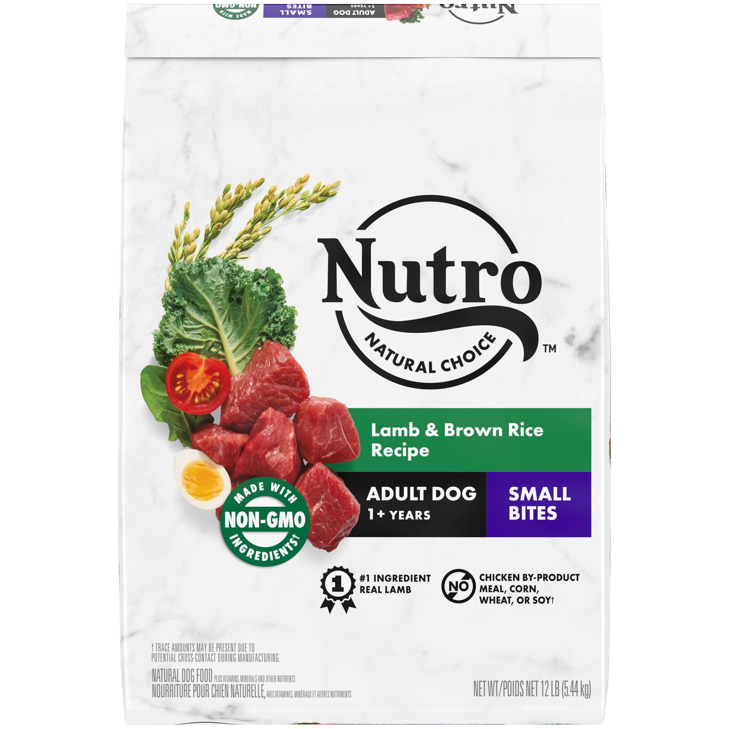 【澳門發貨】 Nutro Natural Choice美士成犬小顆粒犬糧羊肉糙米配方12lb維持健康抵抗力天然膳食纖維消化系統健康皮膚健康毛髮柔軟亮麗乾狗糧