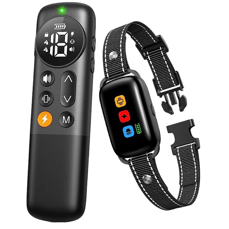 SODOG彩屏遙控訓狗器止吠器電擊項圈脖圈訓狗神器防止狗叫防擾