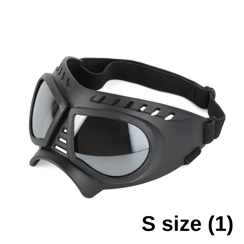寵物面罩眼鏡防雪防風防沙塵防紫外線軟鏡框護目鏡狗狗用品太陽鏡墨鏡