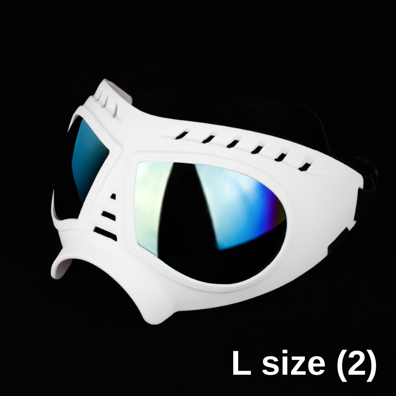 寵物面罩眼鏡防雪防風防沙塵防紫外線軟鏡框護目鏡狗狗用品太陽鏡墨鏡