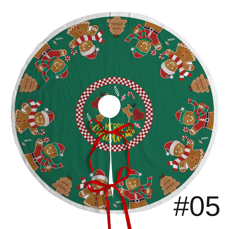 聖誕樹裙節日派對場景裝飾樹底圍裙毛絨布料聖誕樹裝飾