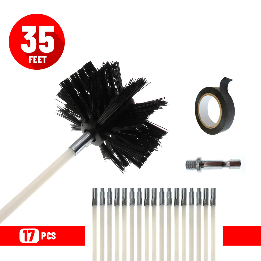 烘乾機管道刷煙囪刷油煙機管道清潔刷鍋爐內壁清潔刷