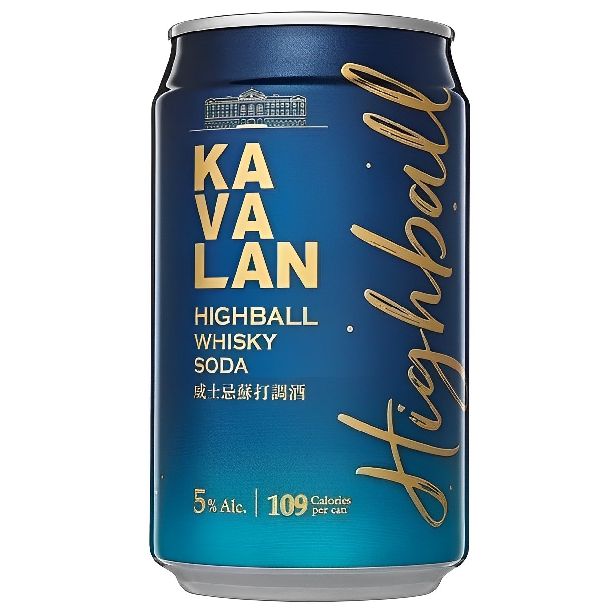 【澳門發貨】[原箱24罐] Kavalan噶瑪蘭Highball威士忌蘇打調酒330ml台灣低酒精清爽氣泡調酒飲品