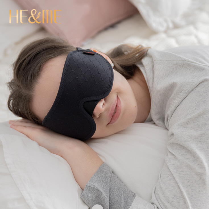 【睡眠系列】HE&ME 舒目立體頻譜眼罩