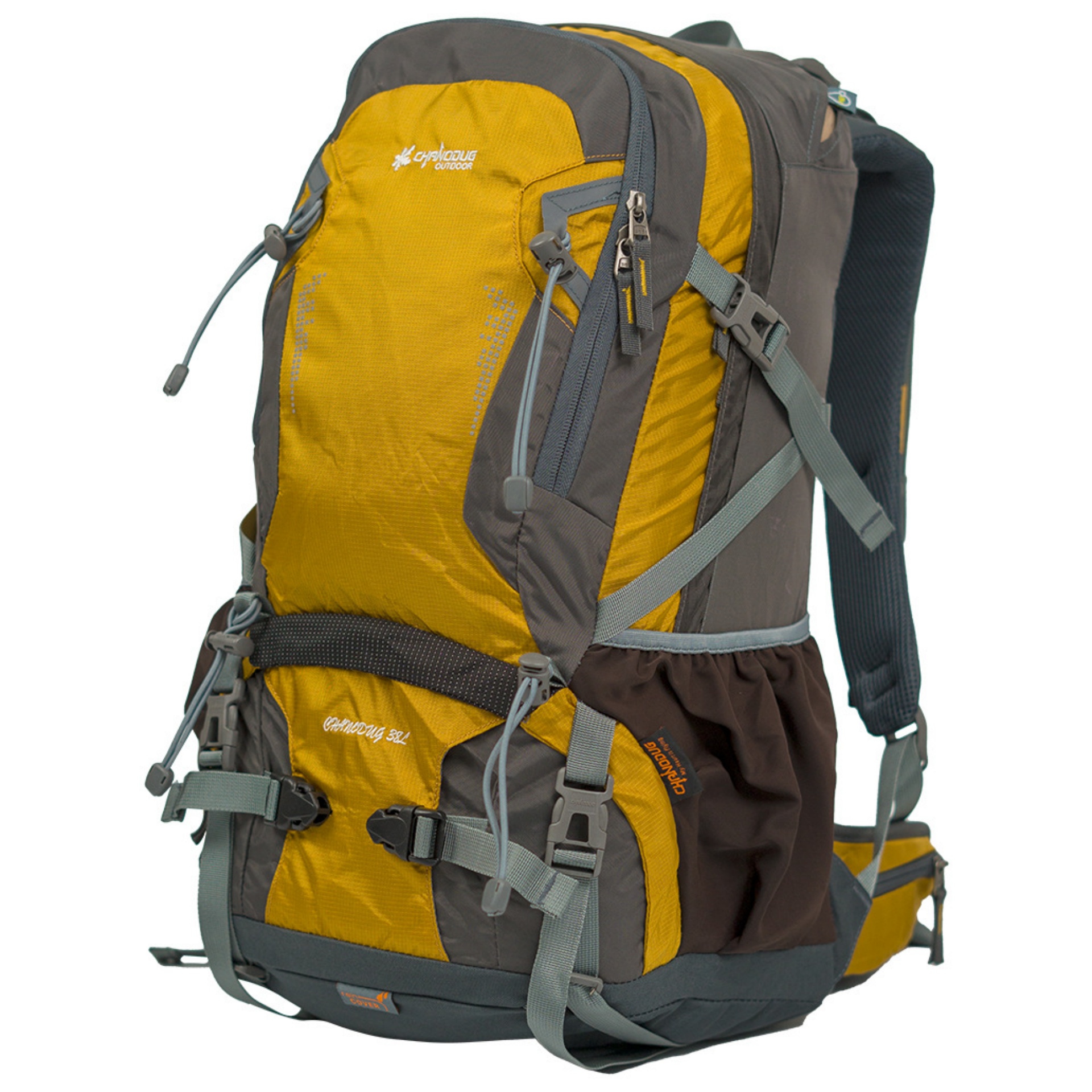 CHANODUG戶外登山包38L大容量旅行旅遊背包徒步爬山男女士中性雙肩包書包