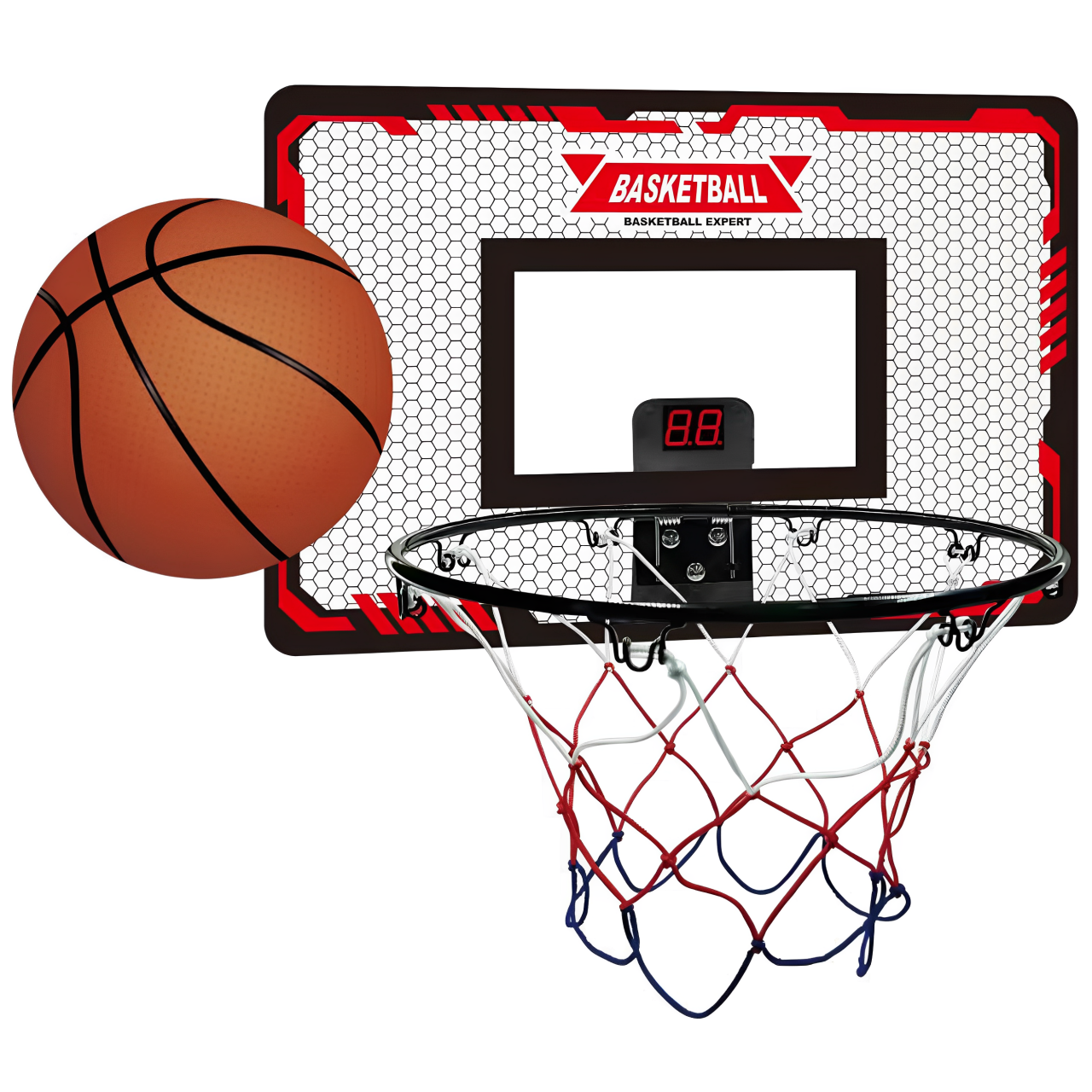 計數籃球架led燈光室內可扣籃籃球框投籃戶外運動玩具