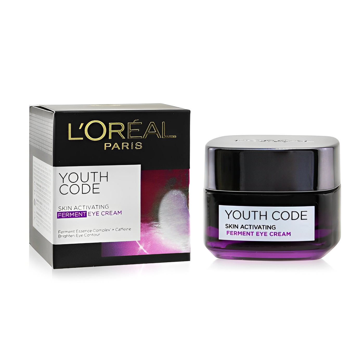 【澳門發貨】L'Oréal Paris 巴黎萊雅青春密碼酵素精華眼霜15ml酵母精華喚醒眼周強化緊緻改善色素沉澱綻放活力