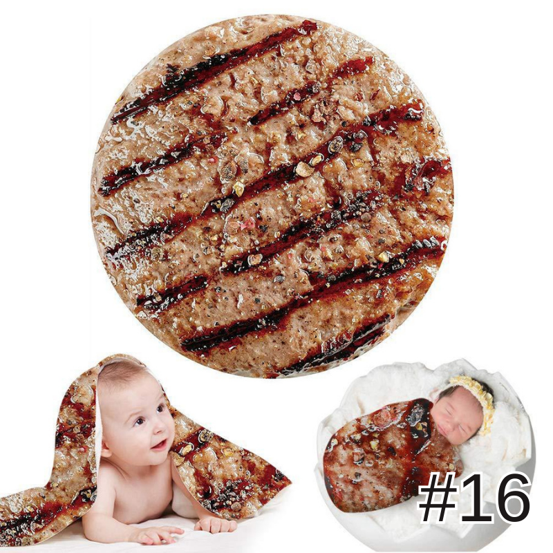 創意印花毛毯雙面捲餅毯墨西哥卷餅毯數碼印花披薩毯子法蘭絨午睡毯玉米餅雙面毛毯空調毯四季通用被子