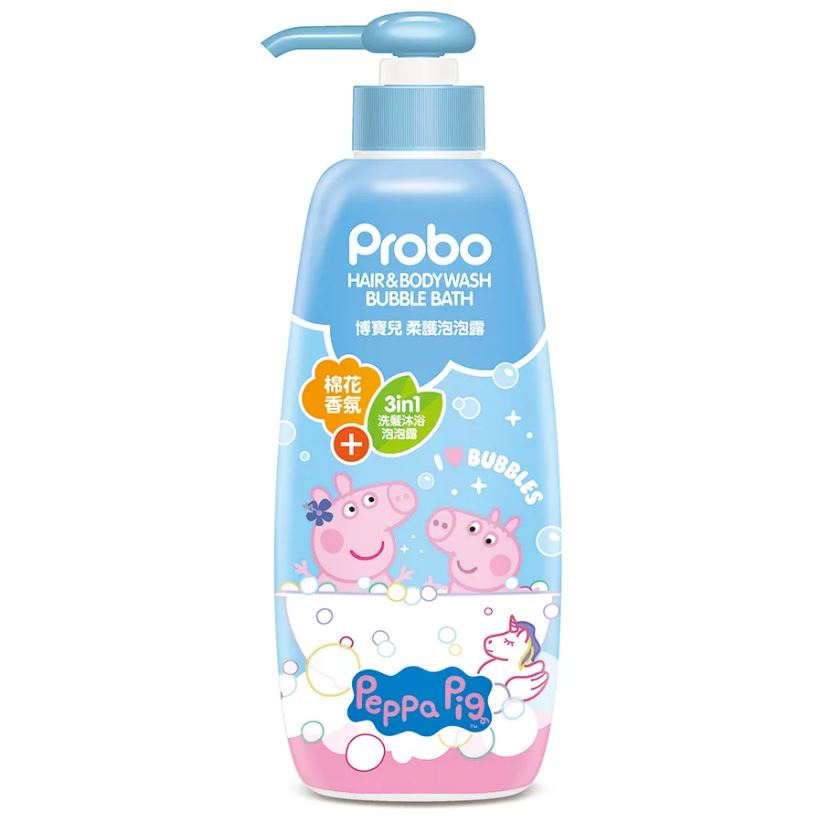 【澳門發貨】Probo博寶兒護敏泡泡浴露500ml