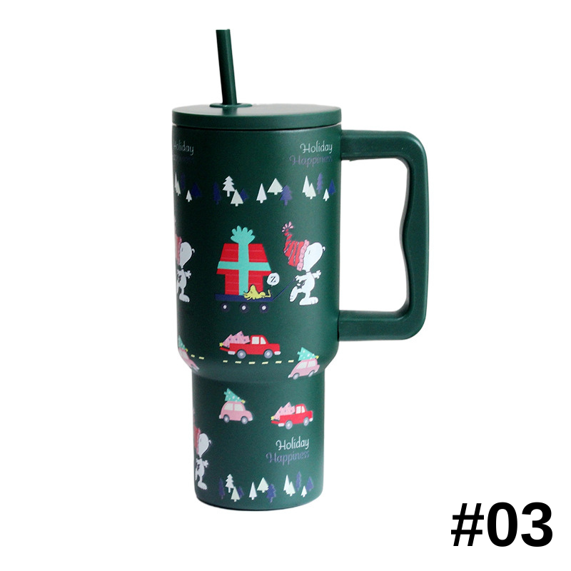 Snoopy史努比冰霸杯大容量大水杯巨無霸杯子吸管保溫杯女噸噸杯生日禮物卡通造型杯