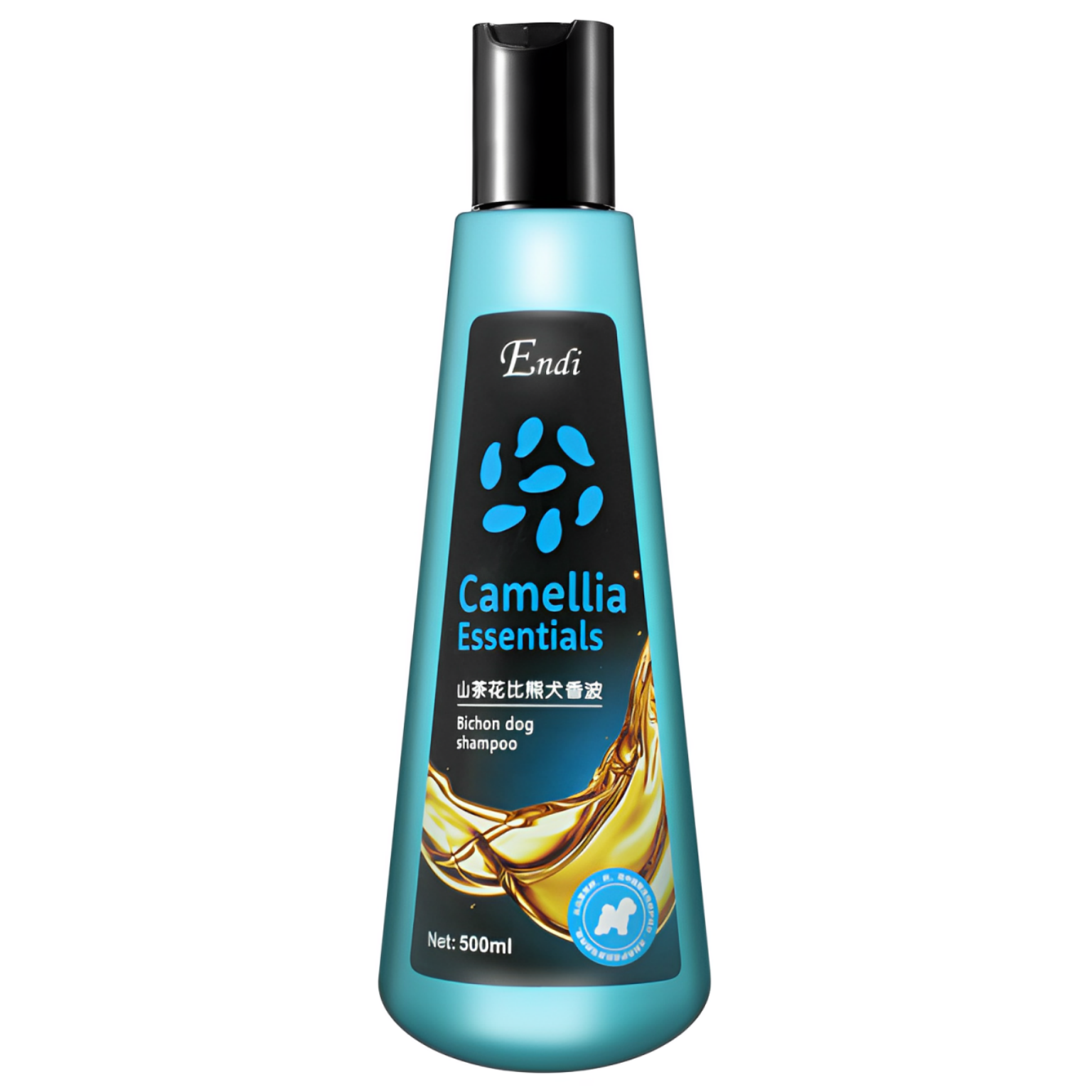 （3瓶起購）Endi 山茶花犬用香波500ml狗狗沐浴露柯基泰迪比熊沐浴液寵物洗澡用品