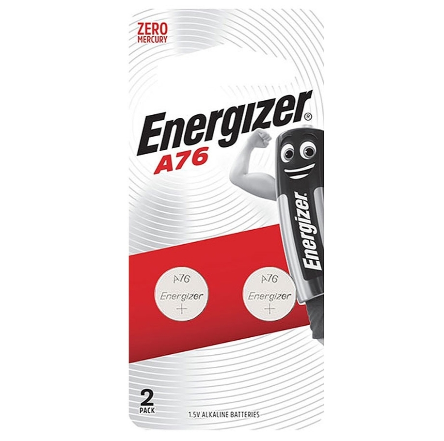 【澳門發貨】Energizer 勁量鈕形電池1.5V A76 2粒裝紐扣電池