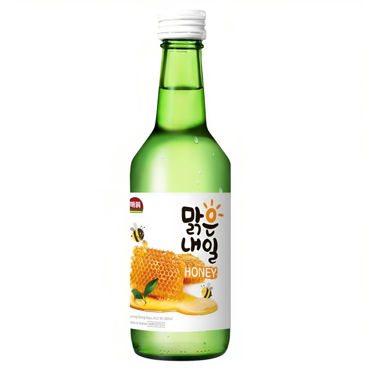 【澳門發貨】（原箱20瓶）明洞燒酒蜂蜜味360ml