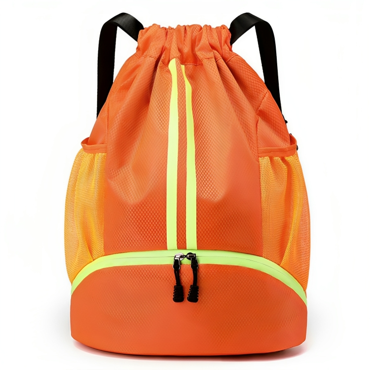籃球包訓練包乾濕分離游泳俱樂部束口袋抽繩雙肩收納背包