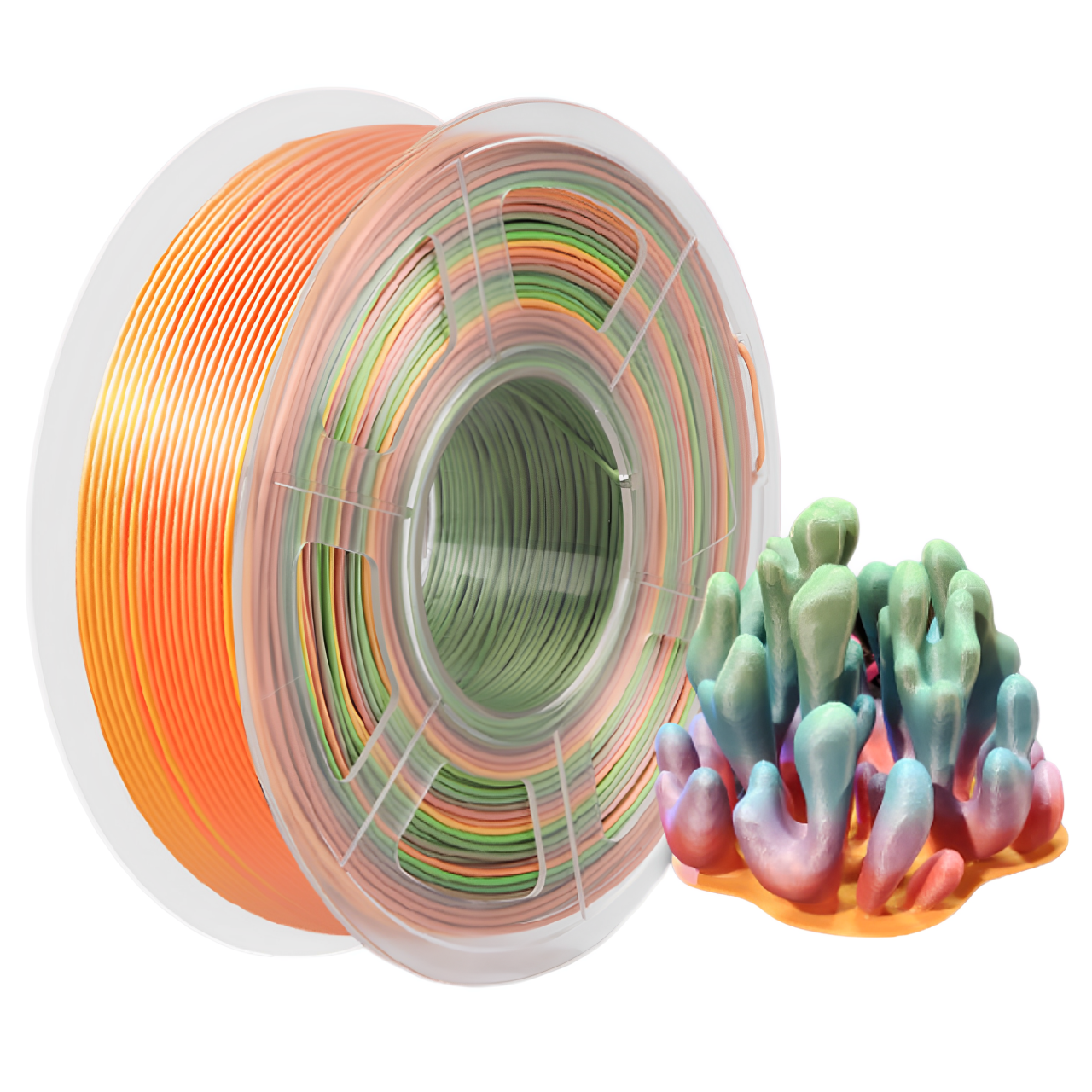 3D打印彩虹漸變耗材PLA列印機印表機材料線材