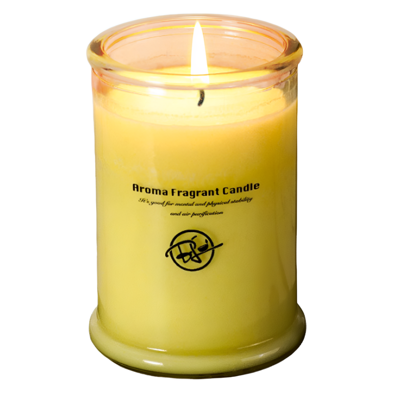 融蠟燈香薰蠟燭助眠高級臥室香氛持久玻璃杯無煙大豆蠟燭禮品