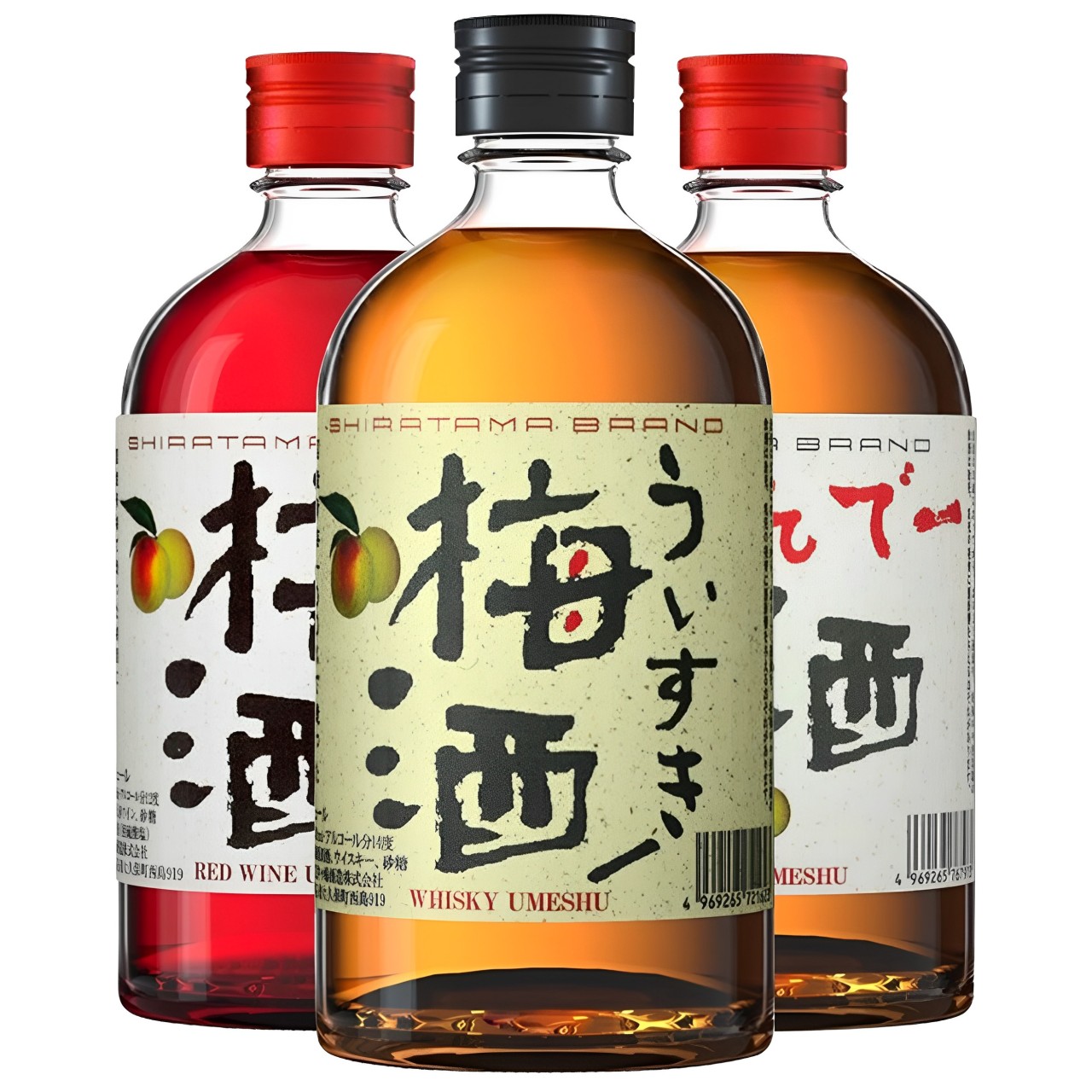 【澳門發貨】（原箱6支）明石SHIN信梅酒500ml*3瓶威士忌青梅酒白蘭地梅酒梅子紅葡萄酒