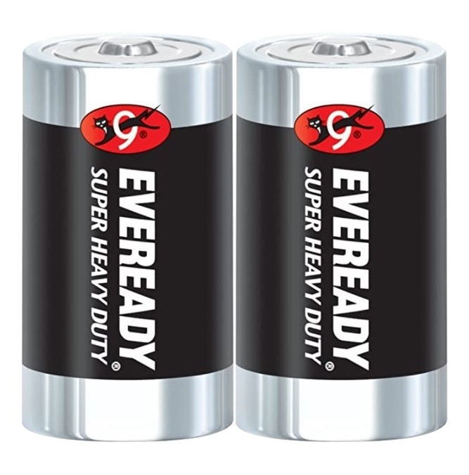 【澳門發貨】Everyday 永備碳性電池 黑貓D型大電 2個裝