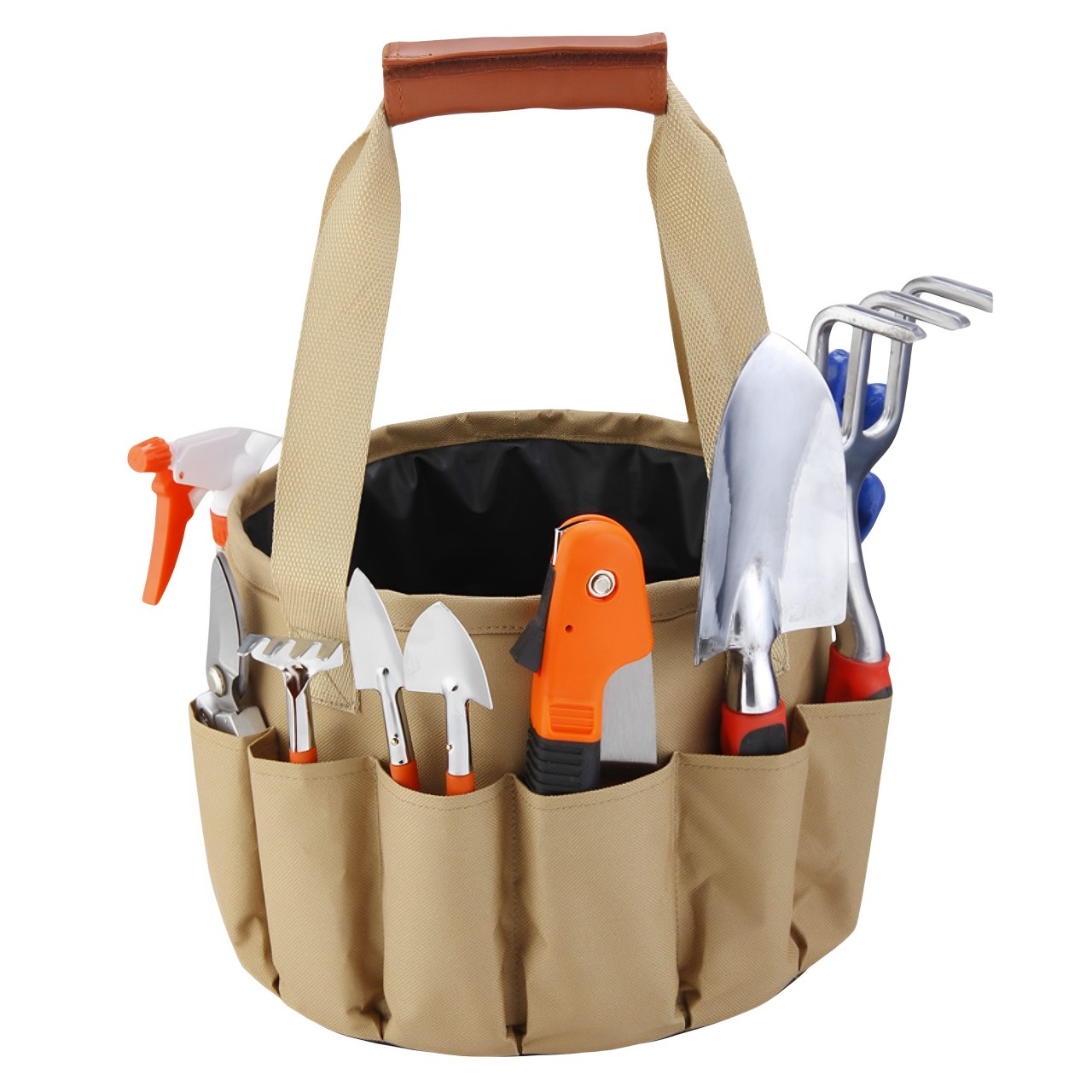 園藝工具包園林工具套裝帆布包組合鋁合金鏟園林剪刀水桶布包