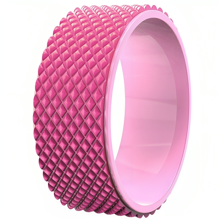 浮點按摩瑜伽輪升級款3D立體滾筒初學者開背普拉提後彎神器