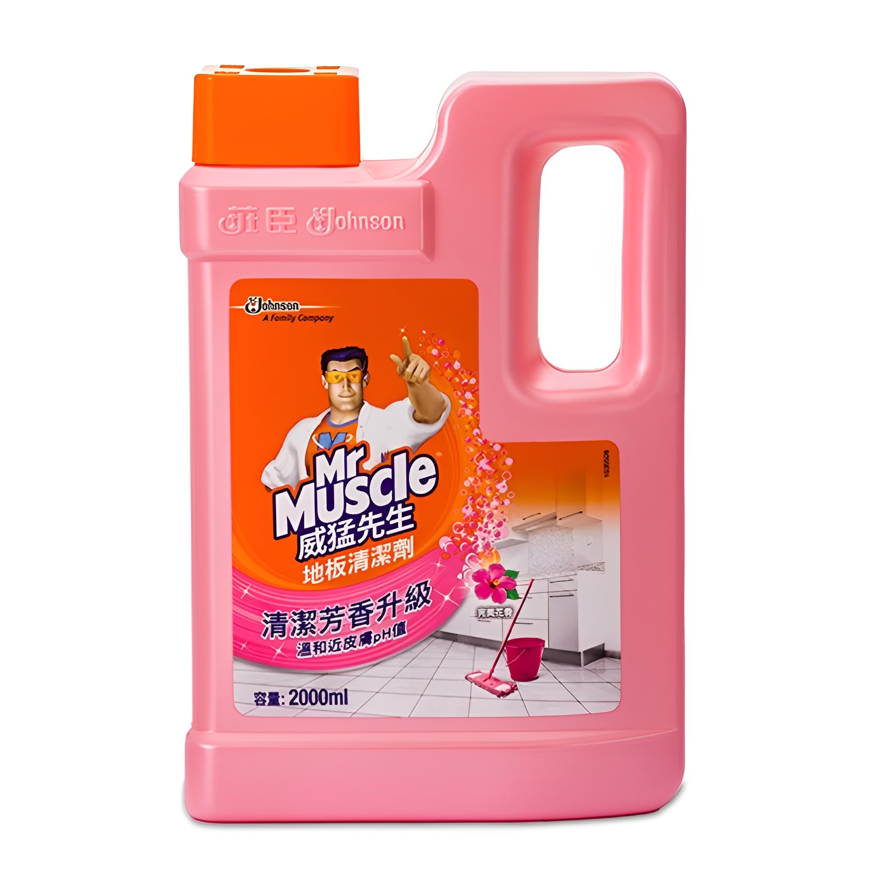 【澳門發貨】 Mr Muscle威猛先生地板清潔劑完美花香/清新早晨2L除菌去污清潔芳香地拖液溫和不刺激快乾