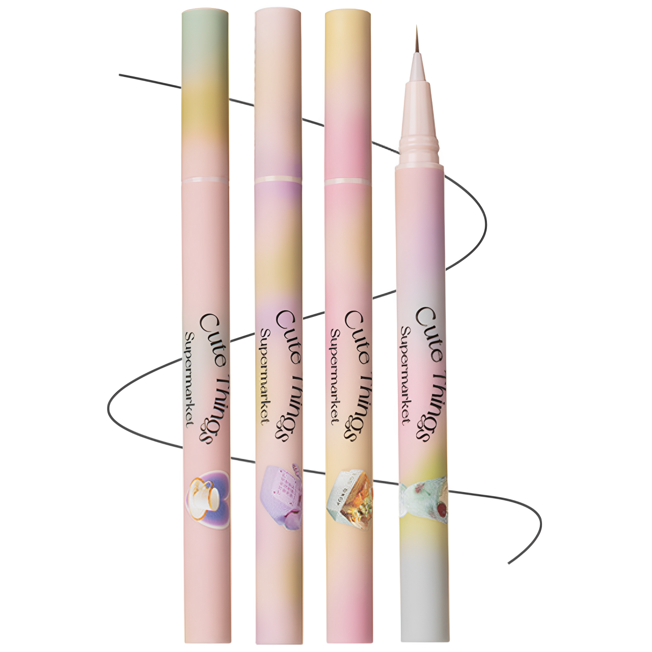 FLORTTE花洛莉亞怪美莉亞系列小細精精細眼線液筆0.005不暈染眼線筆