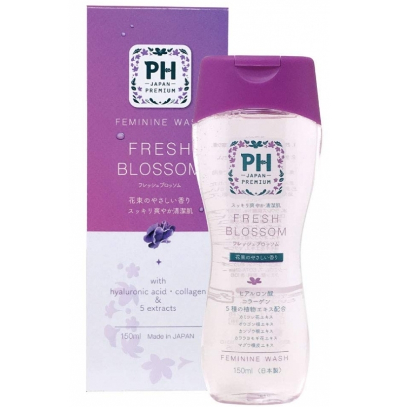 【澳門發貨】5支 PH JAPAN 女性潔膚液150ml玫瑰花香/優雅花香/陽光皂香/粉香薄荷私處私密處護理清潔洗液女性專屬私密呵護止癢去異味調節ph值天然植物成分溫和不刺激
