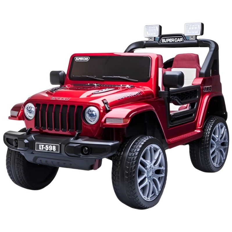 兒童電動車四輪寶寶嬰幼遙控汽車可坐雙人四驅越野車小孩搖擺童車仿真吉普車