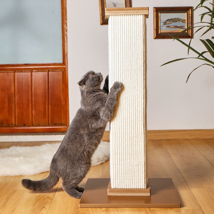 貓抓柱羅馬柱貓爬架羅馬柱貓樹劍麻貓抓柱貓抓板寵物玩具大貓爪板貓咪玩具