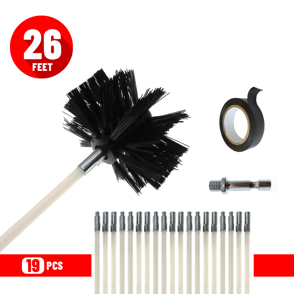 烘乾機管道刷煙囪刷油煙機管道清潔刷鍋爐內壁清潔刷