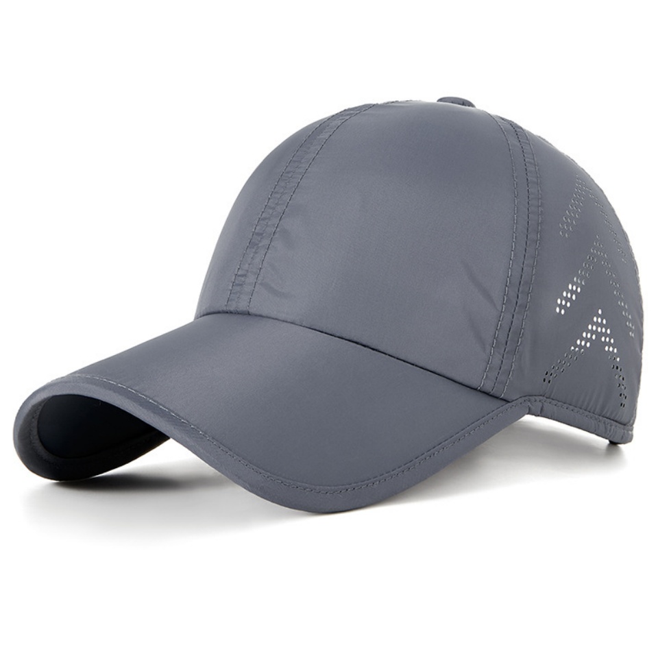 柔軟棒球帽春夏款棒球帽男女速乾太陽帽防沷水戶外遮陽防曬尼龍鴨舌帽子